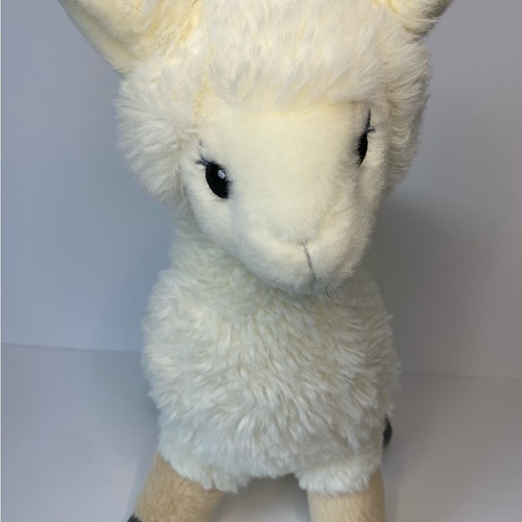 The Bear Factory Lama White Plush Stuffed Toy 12” 2001 - Picture 9 of 16